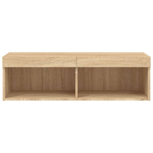 Έπιπλο Τηλεόρασης με LED Sonoma Δρυς 240 x 35 x 40 εκ. - Pakobazaar