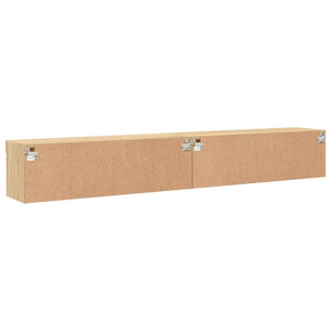 Έπιπλα Τηλεόρασης με LED 2 τεμ. Sonoma Δρυς 100 x 30 x 30 εκ. - Pakobazaar