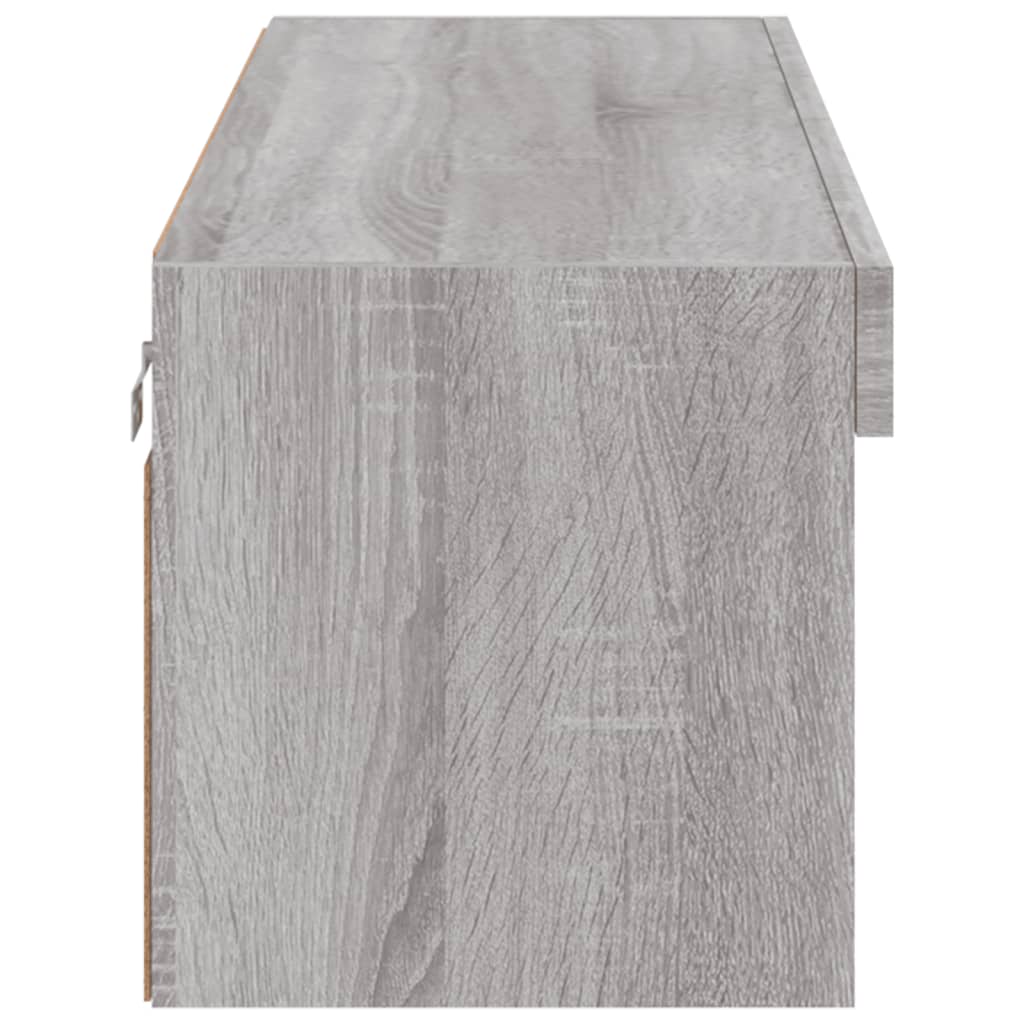 Έπιπλο Τηλεόρασης με LED Γκρι Sonoma 100x30x30 εκ. - Pakobazaar