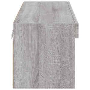 Έπιπλο Τηλεόρασης με LED Γκρι Sonoma 100x30x30 εκ. - Pakobazaar