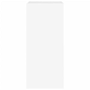 Έπιπλα Τοίχου Τηλεόρασης με LED 2 Τεμ. Λευκά 30,5x35x70 εκ. - Pakobazaar