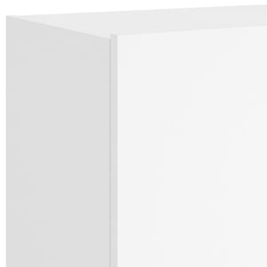 Έπιπλα Τοίχου Τηλεόρασης με LED 2 Τεμ. Λευκά 60x35x41 εκ. - Pakobazaar