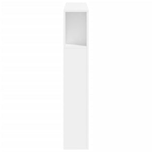 Κεφαλάρι Κρεβατιού με LED Λευκό 100x18,5x103,5 εκ Επεξεργ. Ξύλο - Pakobazaar