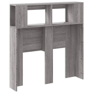 Κεφαλάρι Κρεβατιού με LED Γκρι Sonoma 100x18,5x103,5 εκ - Pakobazaar