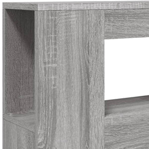 Κεφαλάρι Κρεβατιού με LED Γκρι Sonoma 100x18,5x103,5 εκ - Pakobazaar
