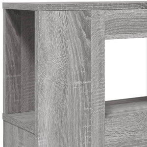 Κεφαλάρι Κρεβατιού με LED Γκρι Sonoma 120x18,5x103,5 εκ - Pakobazaar