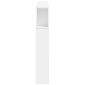 Κεφαλάρι Κρεβατιού με LED Λευκό 140x18,5x103,5 εκ Επεξεργ. Ξύλο - Pakobazaar