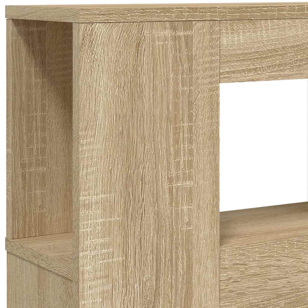 Κεφαλάρι Κρεβατιού με LED Sonoma Δρυς 160x18,5x103,5 εκ - Pakobazaar