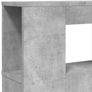 Κεφαλάρι Κρεβατιού με LED Γκρι Σκυροδέματος 160x18,5x103,5 εκ - Pakobazaar