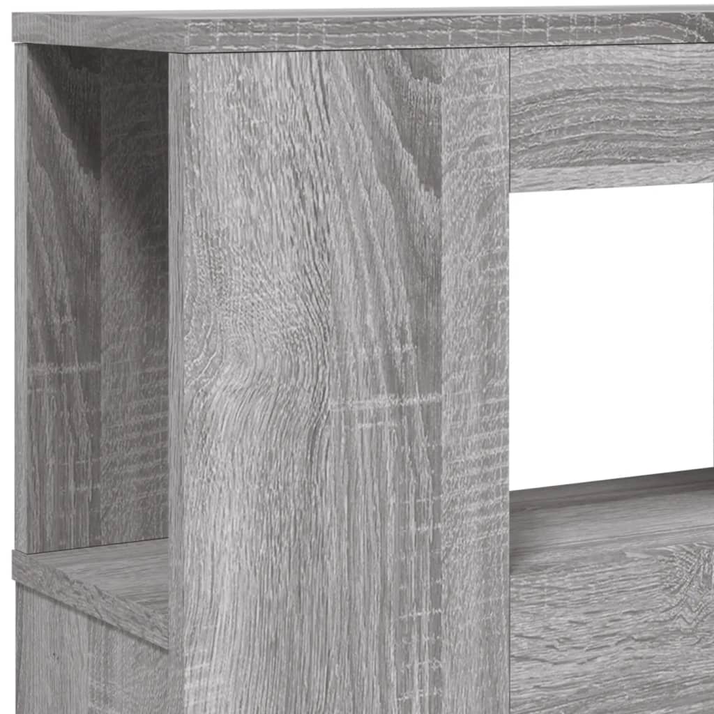 Κεφαλάρι Κρεβατιού με LED Γκρι Sonoma 160x18,5x103,5 εκ - Pakobazaar