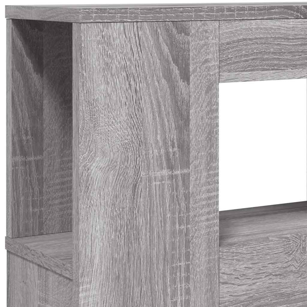 Κεφαλάρι Κρεβατιού με LED Γκρι Sonoma 220x18,5x103,5 εκ - Pakobazaar