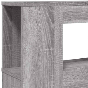 Κεφαλάρι Κρεβατιού με LED Γκρι Sonoma 220x18,5x103,5 εκ - Pakobazaar