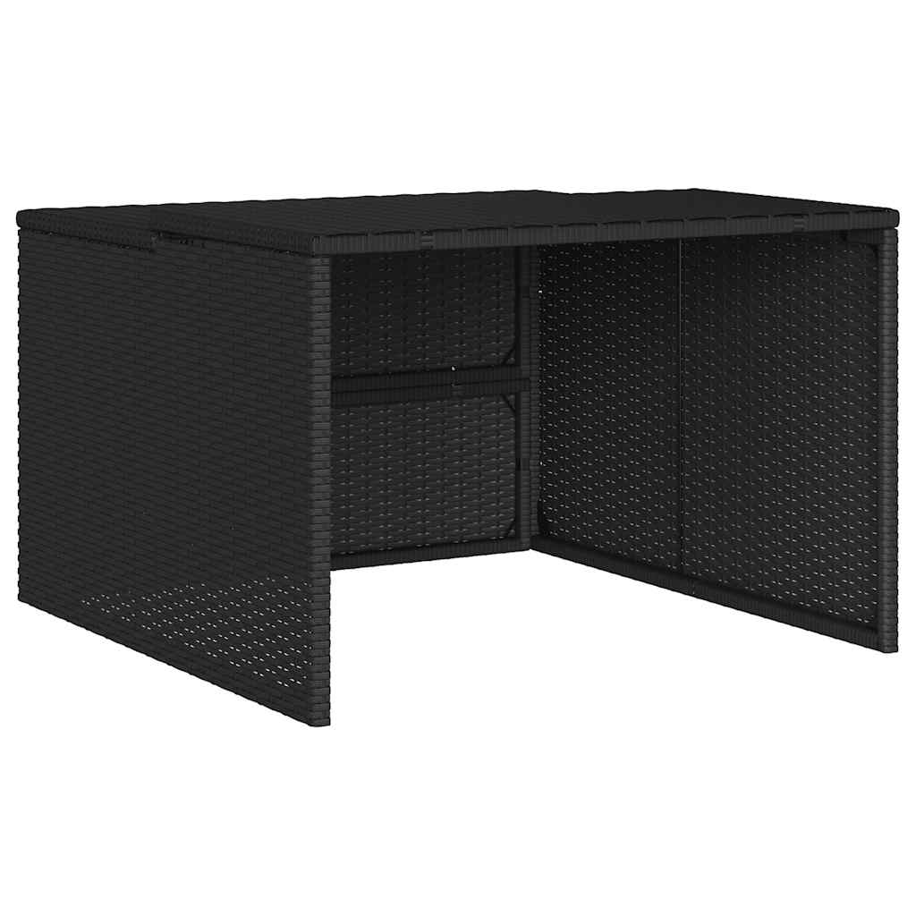 Σκέπαστρο για Χλοοκοπτ. Ρομπότ Μαύρο 86x90x52/57 εκ Συνθ. Ρατάν - Pakobazaar