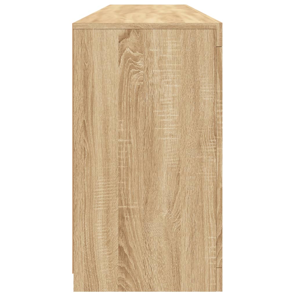 Ντουλάπι με LED Sonoma Δρυς 162x37x67 εκ.