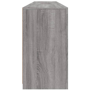 Μπουφές με LED Γκρι Sonoma 181,5x37x67 εκ.