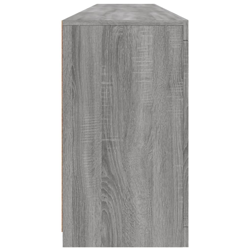 Μπουφές με LED Γκρι Sonoma 202 x 37 x 67 εκ. - Pakobazaar