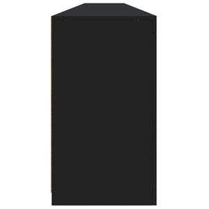 Μπουφές με LED Μαύρος 283 x 37 x 67 εκ.