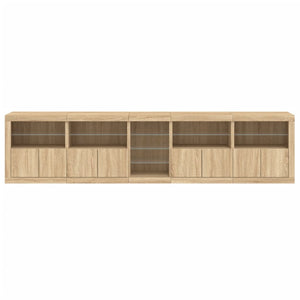Μπουφές με LED Sonoma Δρυς 283 x 37 x 67 εκ.