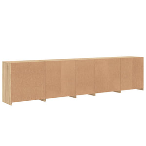 Μπουφές με LED Sonoma Δρυς 283 x 37 x 67 εκ.
