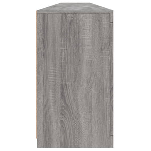 Μπουφές με LED Γκρι Sonoma 283 x 37 x 67 εκ.