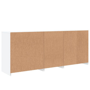 Μπουφές με Φώτα LED Λευκός 162 x 37 x 67 εκ.