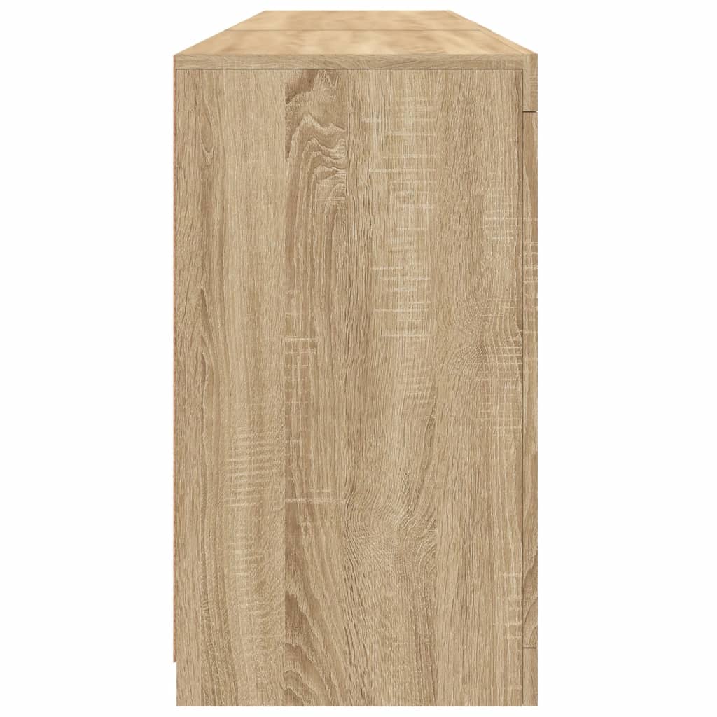 Ντουλάπι με LED Sonoma Δρυς 162x37x67 εκ.