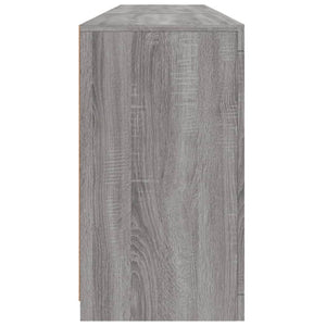 Μπουφές με LED Γκρι Sonoma 162x37x67 εκ.