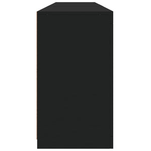Μπουφές με LED Μαύρος 181,5 x 37 x 67 εκ. - Pakobazaar