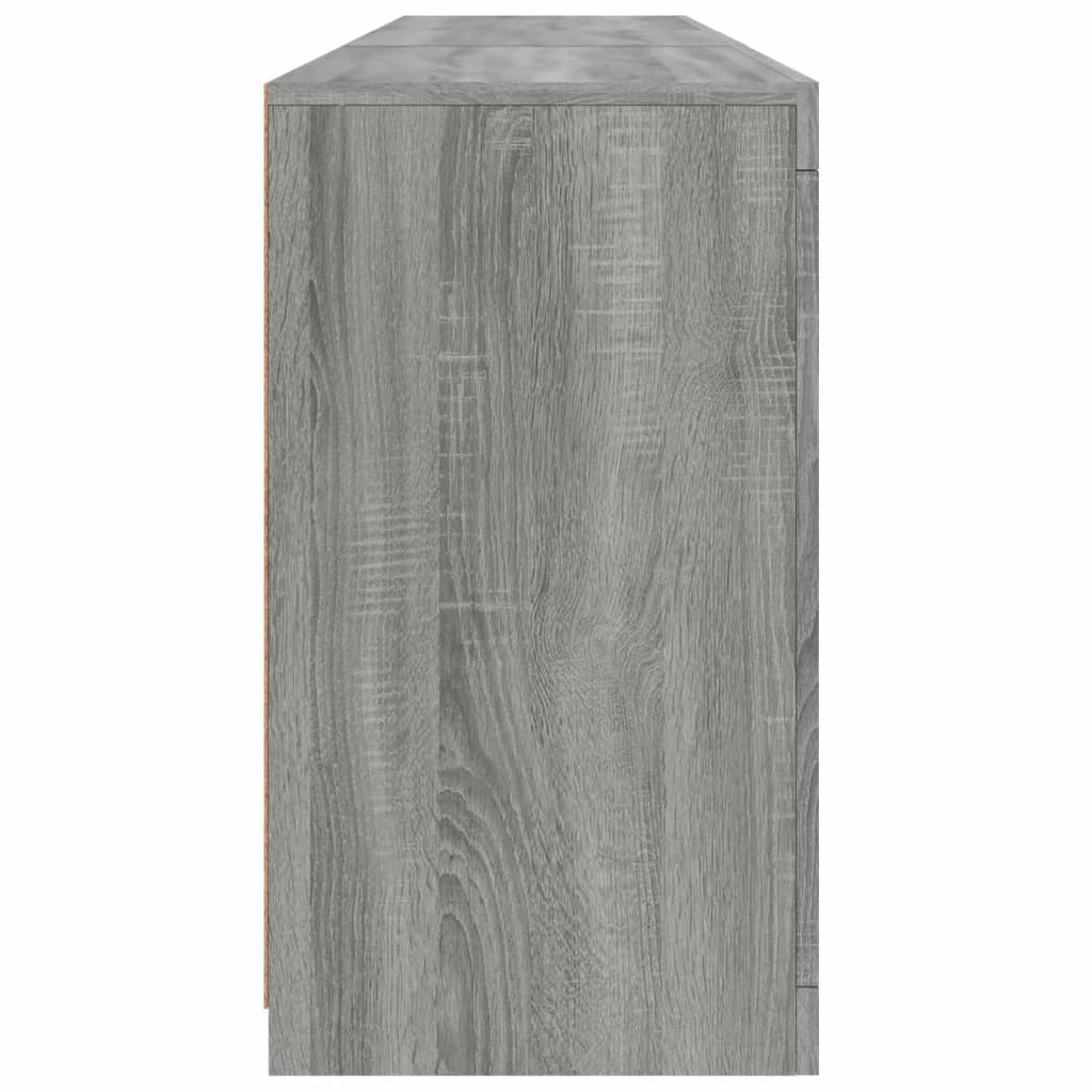 Μπουφές με LED Γκρι Sonoma 181,5 x 37 x 67 εκ. - Pakobazaar