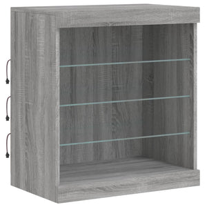 Μπουφές με LED Γκρι Sonoma 181,5 x 37 x 67 εκ. - Pakobazaar