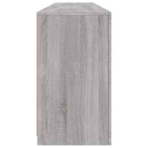 Μπουφές με LED Γκρι Sonoma 164 x 37 x 67 εκ. - Pakobazaar