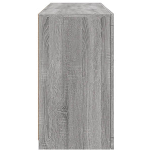Μπουφές με LED Γκρι Sonoma 123 x 37 x 67 εκ. - Pakobazaar