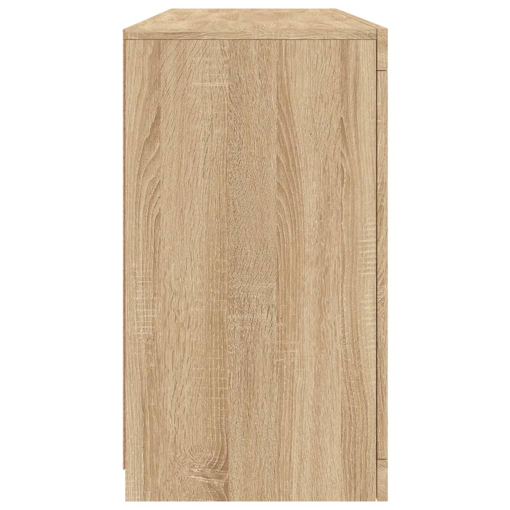 Ντουλάπι με LED Sonoma Δρυς 142,5x37x67 εκ. - Pakobazaar