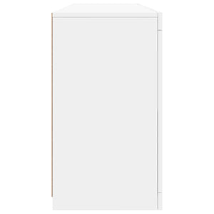 Μπουφές με Φώτα LED Λευκός 163 x 37 x 67 εκ. - Pakobazaar