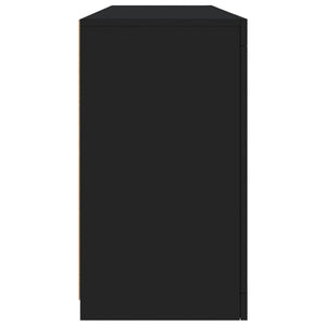 Μπουφές με LED Μαύρος 163 x 37 x 67 εκ. - Pakobazaar