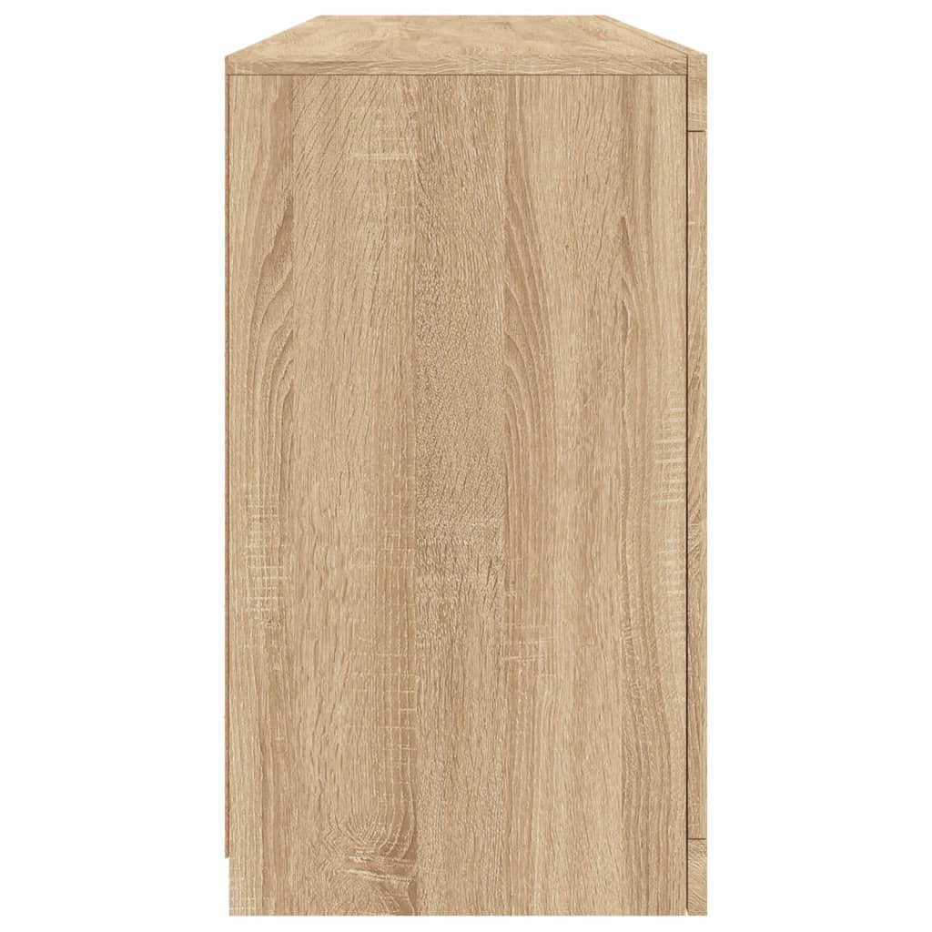 Μπουφές με LED Sonoma Δρυς 163 x 37 x 67 εκ.