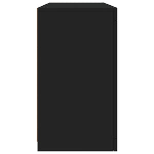 Μπουφές με LED Μαύρος 123 x 37 x 67 εκ. - Pakobazaar