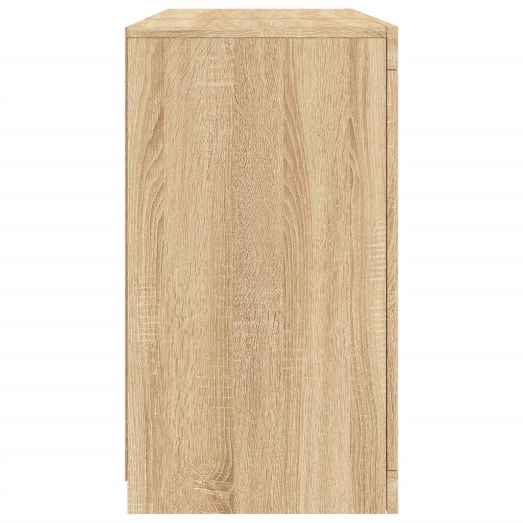 Μπουφές με LED Sonoma Δρυς 123 x 37 x 67 εκ.