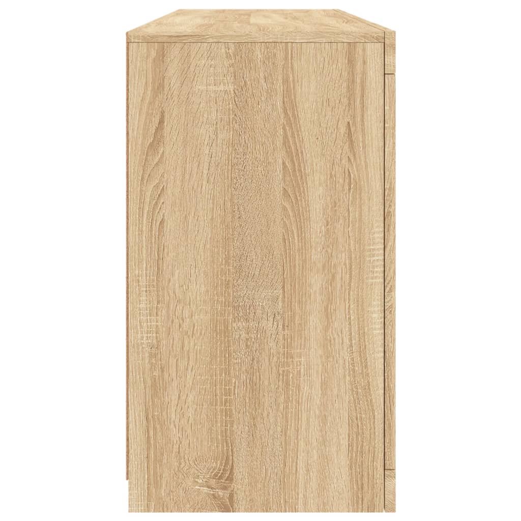 Μπουφές με LED Sonoma Δρυς 163 x 37 x 67 εκ.