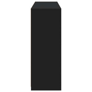 Μπουφέδες με Φώτα LED 3 τεμ. Μαύροι από Επεξεργασμένο Ξύλο - Pakobazaar