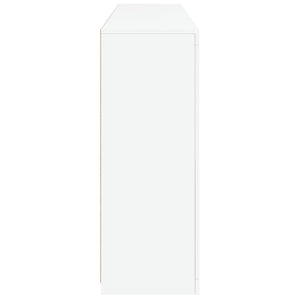 Μπουφές με Φώτα LED Λευκός 162 x 37 x 100 εκ.