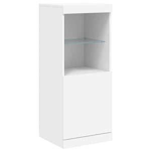 Μπουφές με Φώτα LED Λευκός 162 x 37 x 100 εκ.
