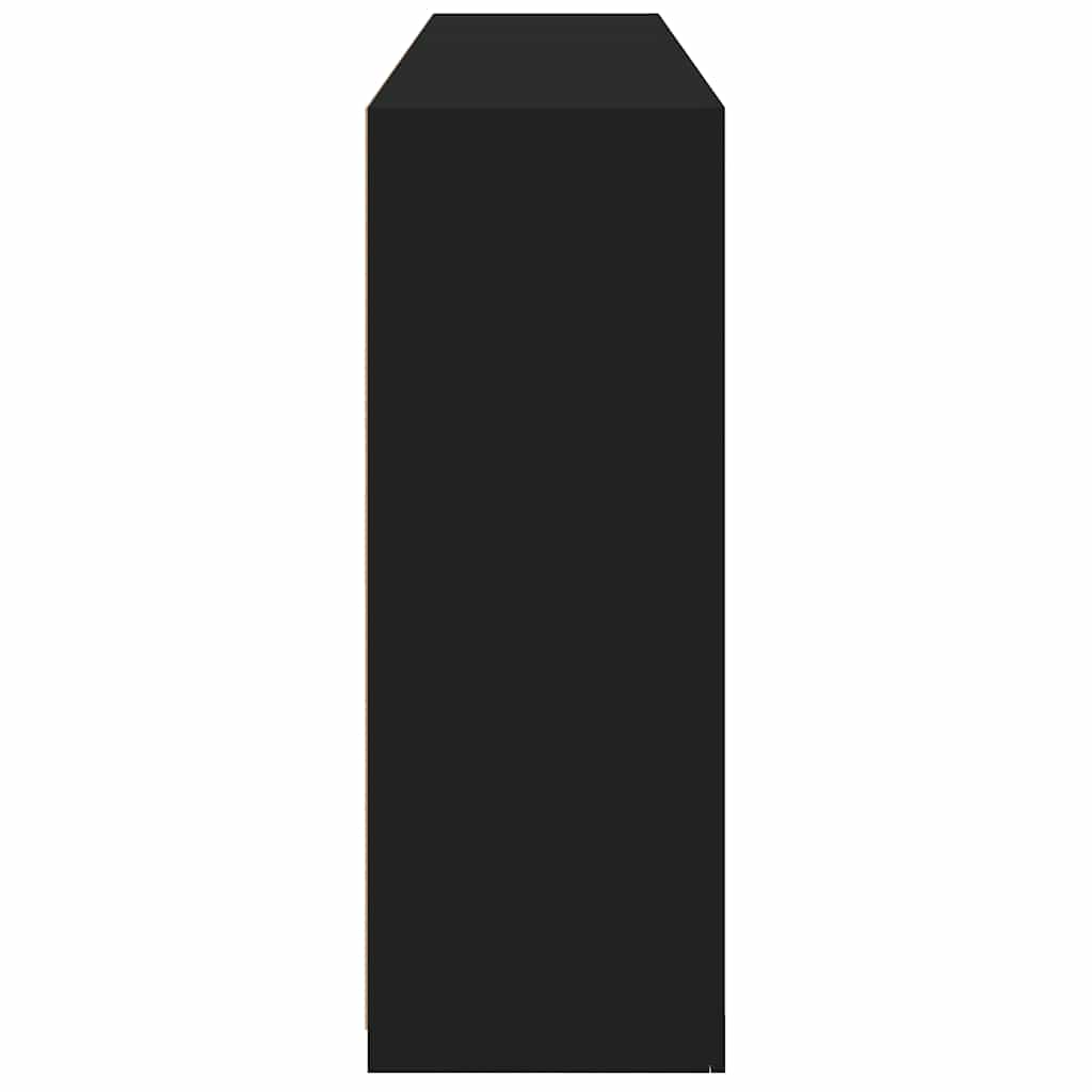 Μπουφές με Φώτα LED Μαύρος 162 x 37 x 100 εκ.