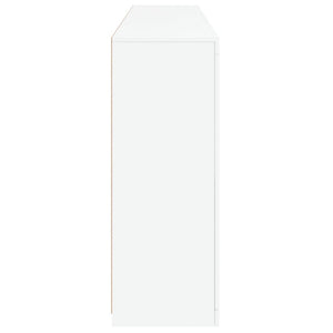 Μπουφές με Φώτα LED Λευκός 181,5 x 37 x 100 εκ.