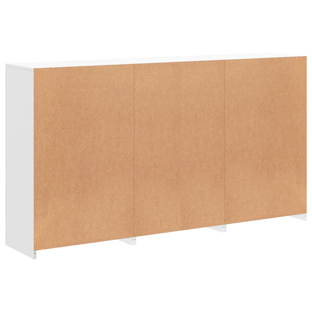 Μπουφές με Φώτα LED Λευκός 181,5 x 37 x 100 εκ.