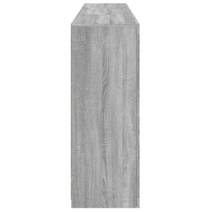 Μπουφές με Φώτα LED Γκρι Sonoma 181,5 x 37 x 100 εκ.