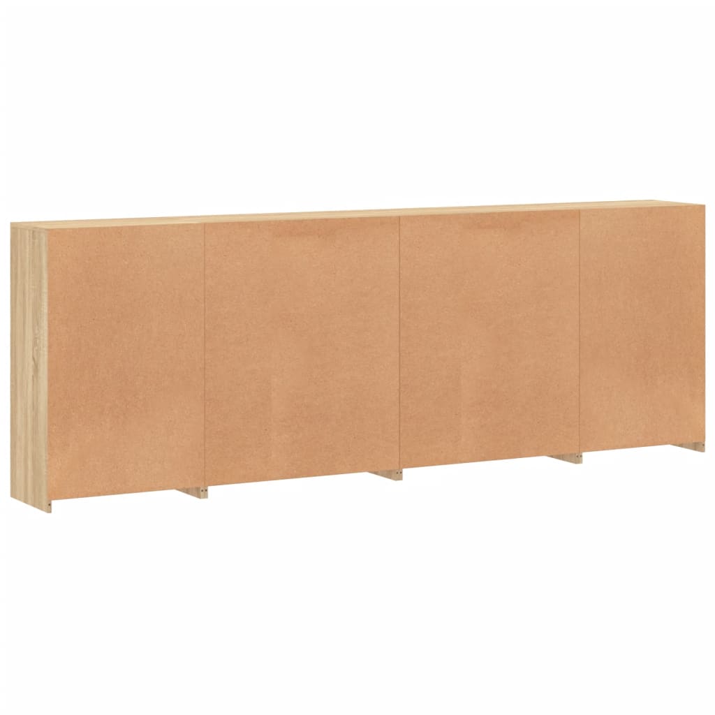 Μπουφές με Φώτα LED Sonoma Δρυς 283 x 37 x 100 εκ.