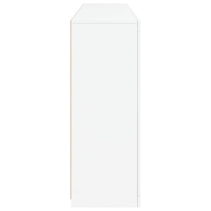 Μπουφές με Φώτα LED Λευκός 162 x 37 x 100 εκ.