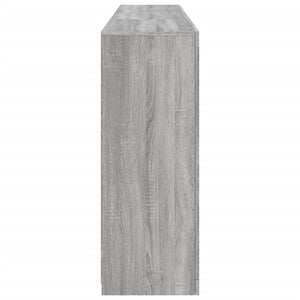 Μπουφές με Φώτα LED Γκρι Sonoma 181,5 x 37 x 100 εκ.