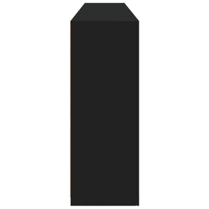 Μπουφές με Φώτα LED Μαύρος 202 x 37 x 100 εκ.